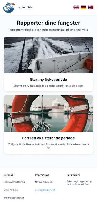 export.fish app screenshot